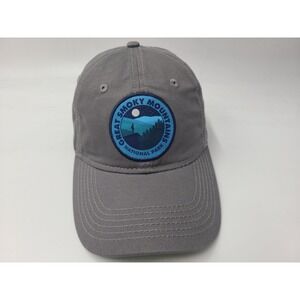 Great Smoky Mountains National Park Strapback Adjustable‎ Hat Cap Men Women Gray